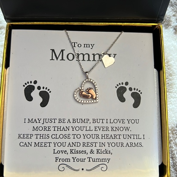 COPY - Mommy necklace sterling silver - Picture 1 of 2